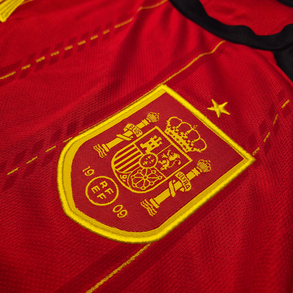 Spain Home Jersey 2026 – Embroidery Version - Image 2