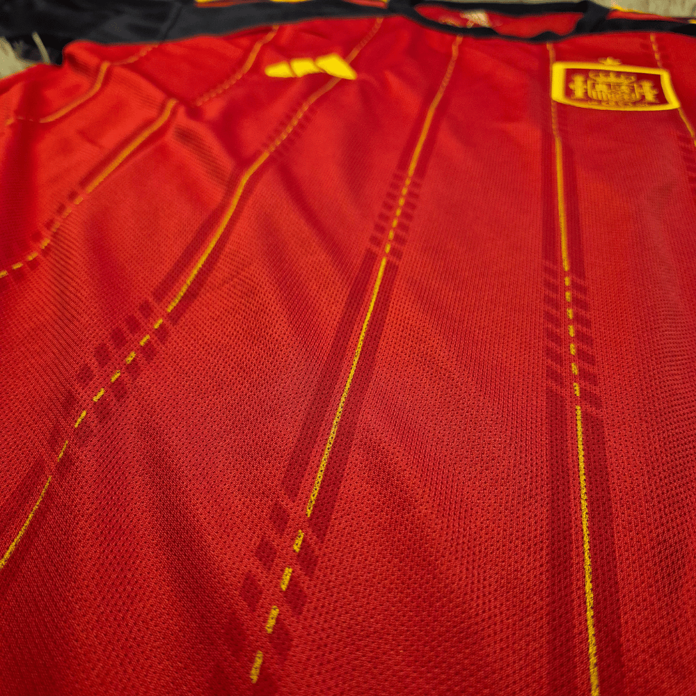 Spain Home Jersey 2026 – Embroidery Version - Image 5