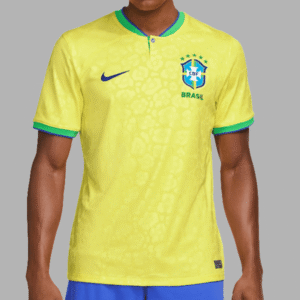 Brazil Home Jersey 2026 – Embroidery Version