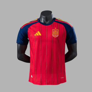 Spain Home Jersey 2026 – Embroidery Version